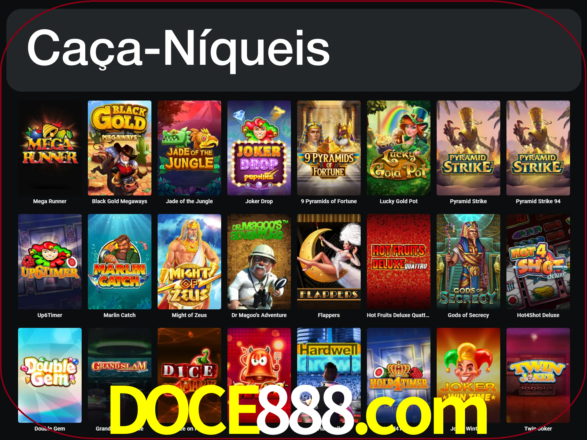 LeonBet tem mais de 3000 slots para jogar.