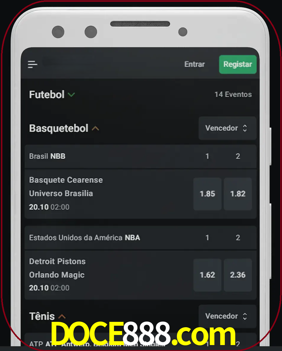 Aposte e assista aos esportes em formato ao vivo.