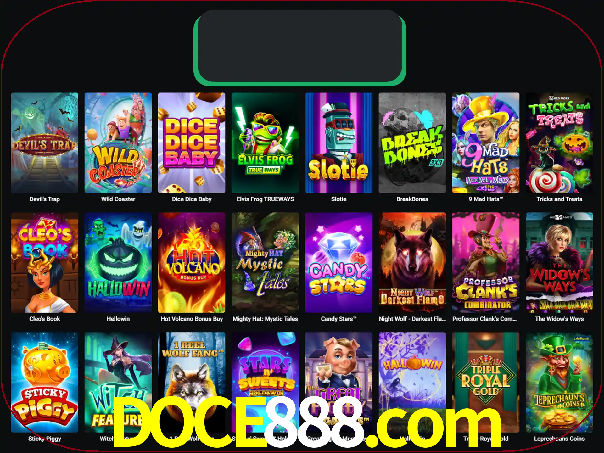 Procure por seus amados jogos de slot.