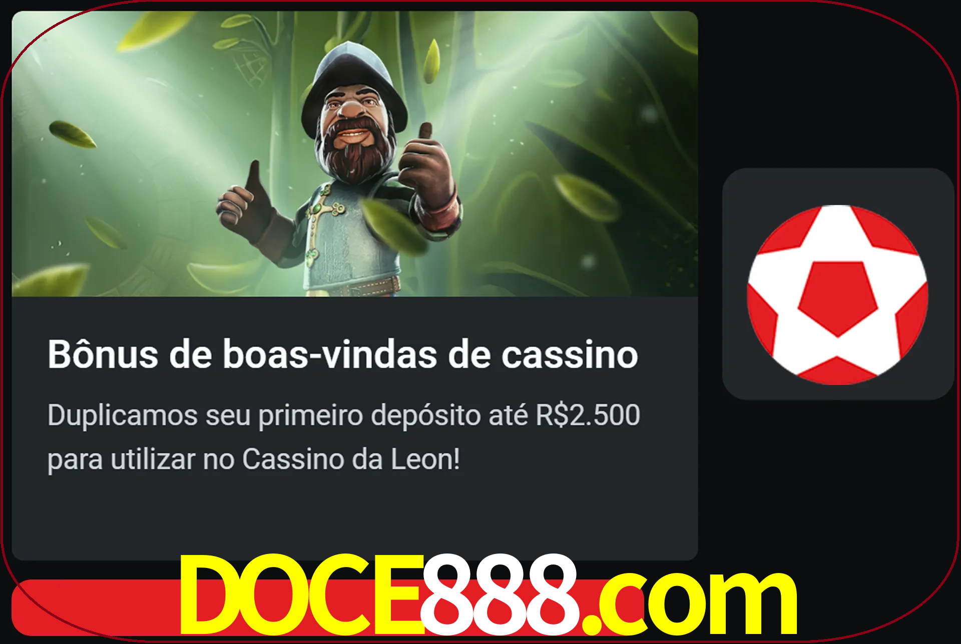 Receba seu dinheiro do bônus de boas-vindas após o primeiro depósito.