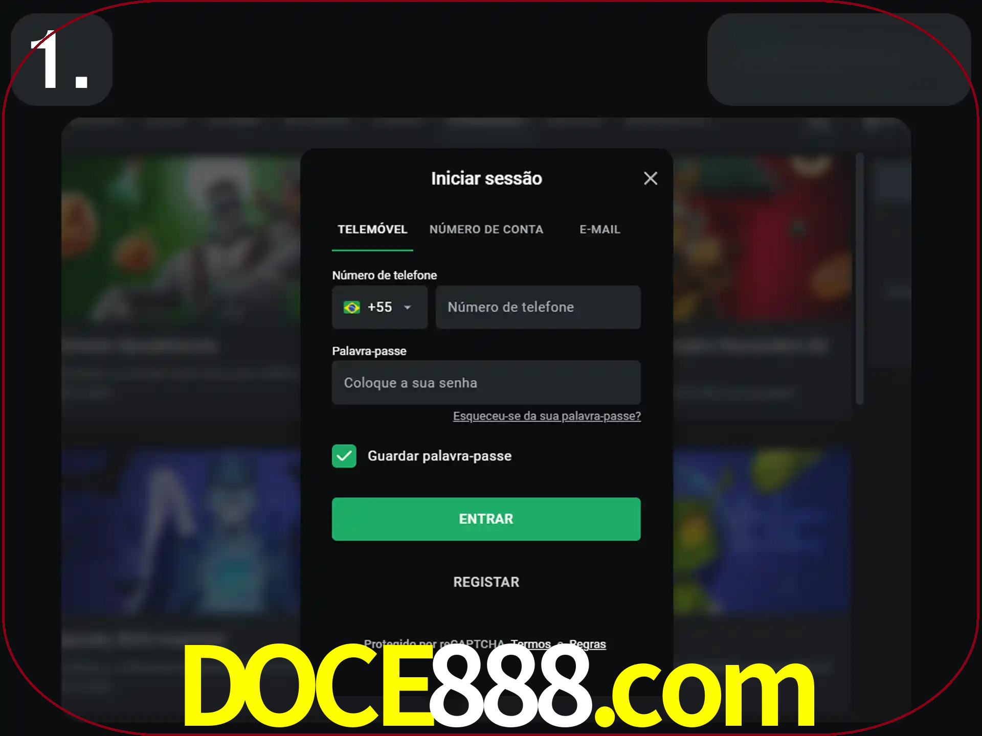 Acesse o site.