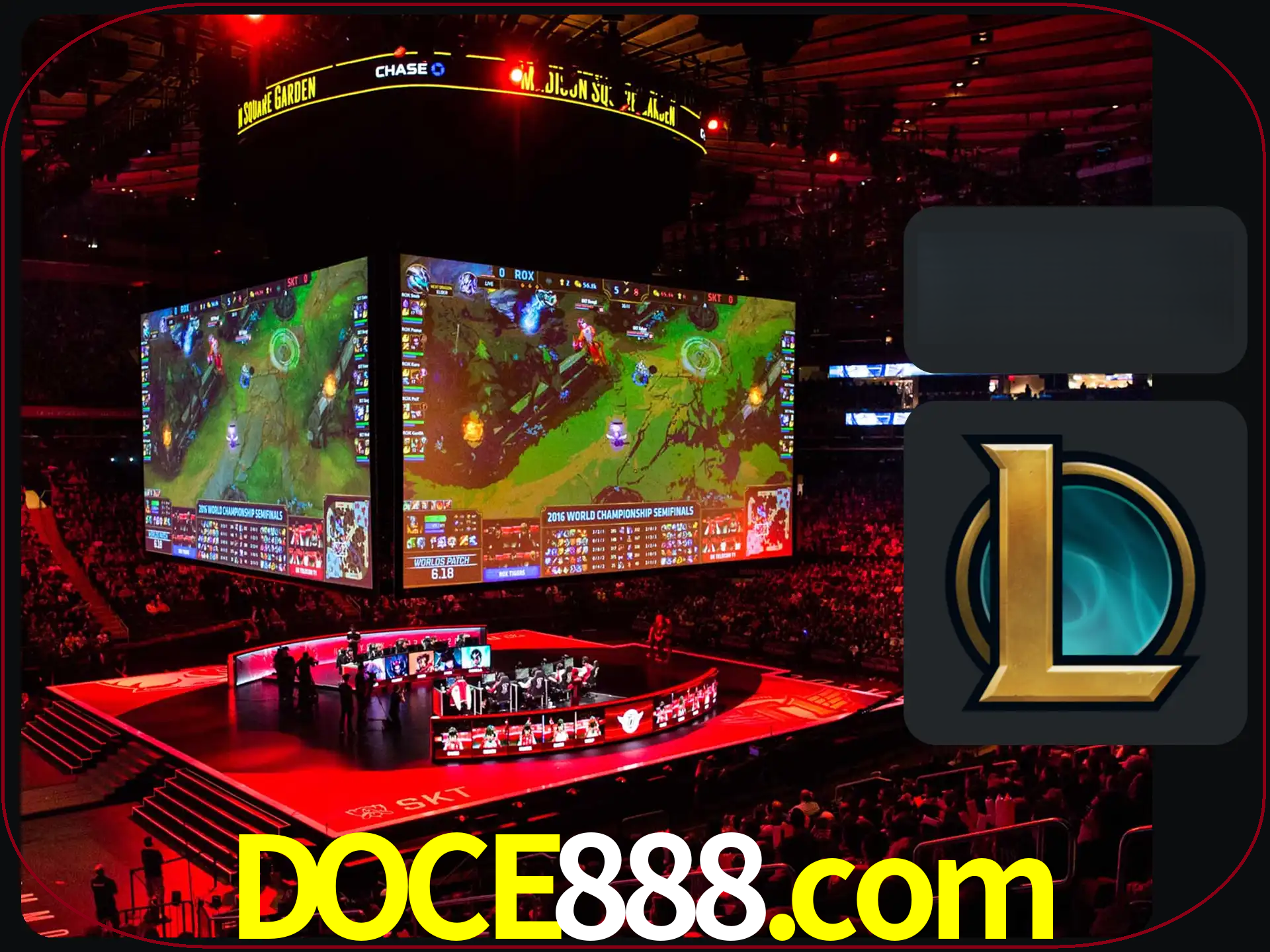 Aposta nos maiores jogos da League of Legends.