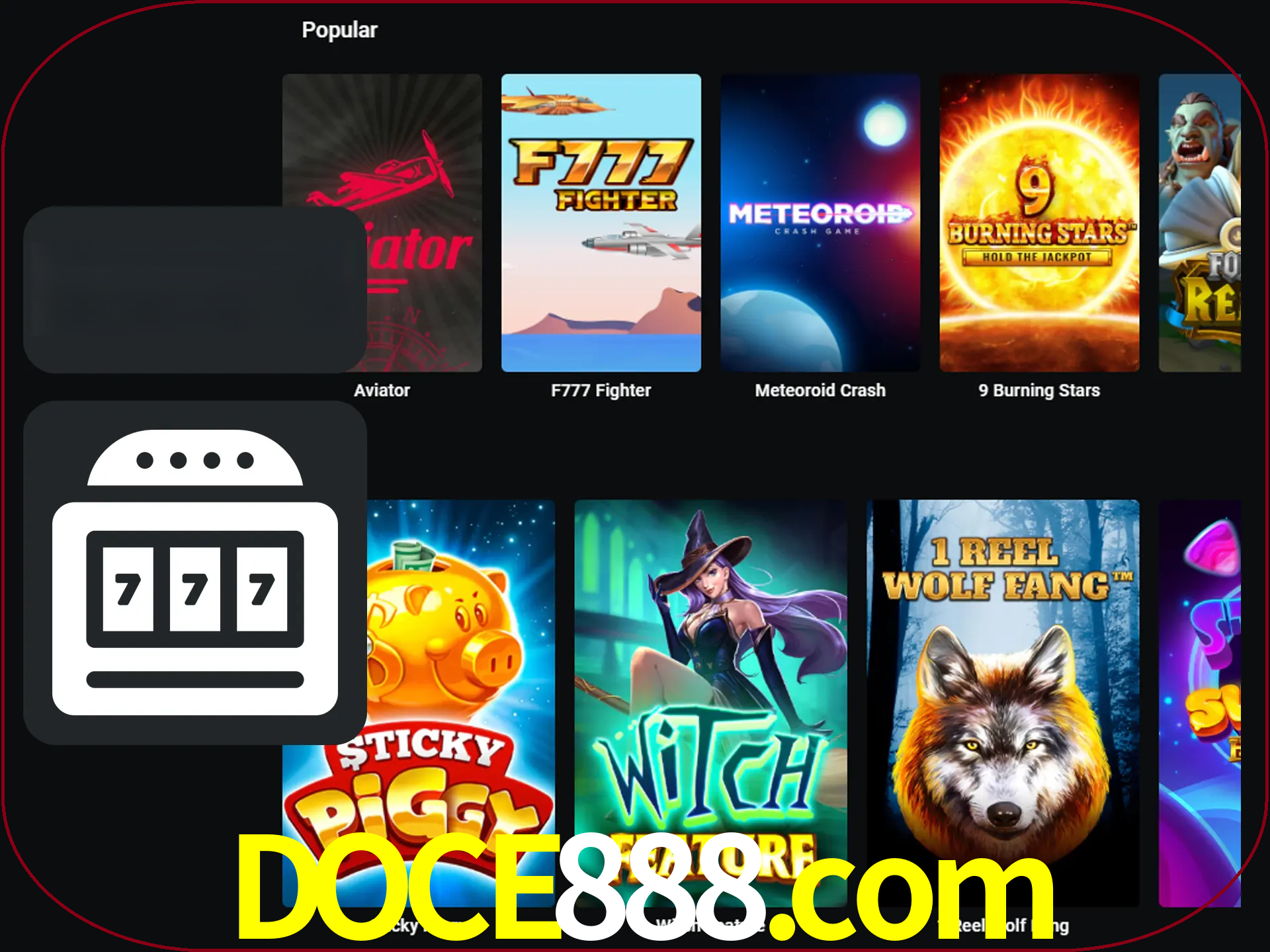 Gire seus slots de dinheiro favoritos.